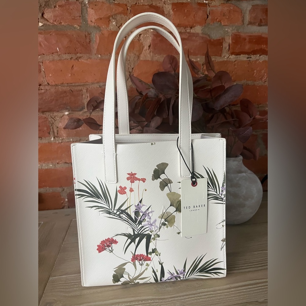 NWT Ted Baker The Icon Small Floral Tote Bag - Picture 1 of 7
